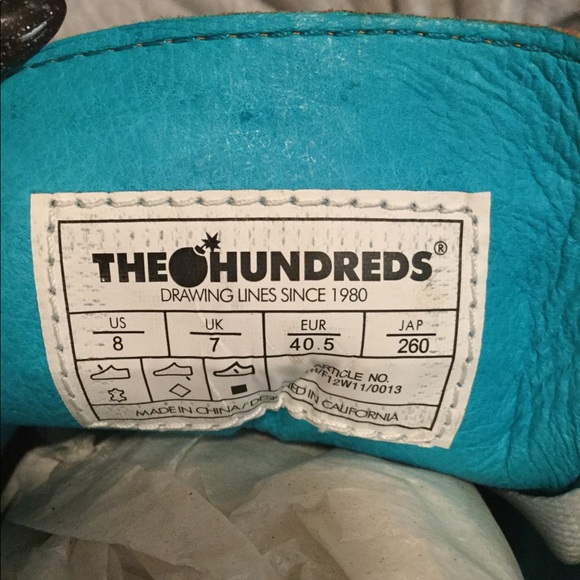 The Hundreds Benny Gold Johnson Low size 8 men’s - Picture 9 of 9